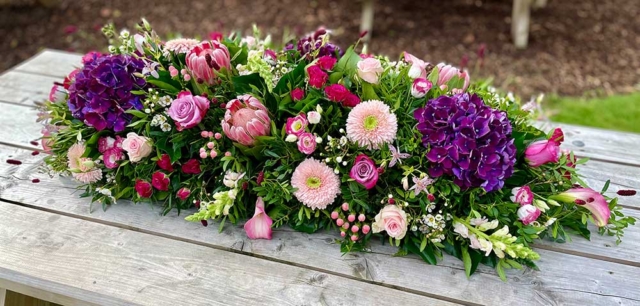 cremation flowers Bollington