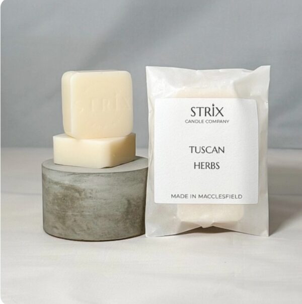 Strix Candle Company Wax Melt Tuscan Herbs Gift Florist Macclesfield
